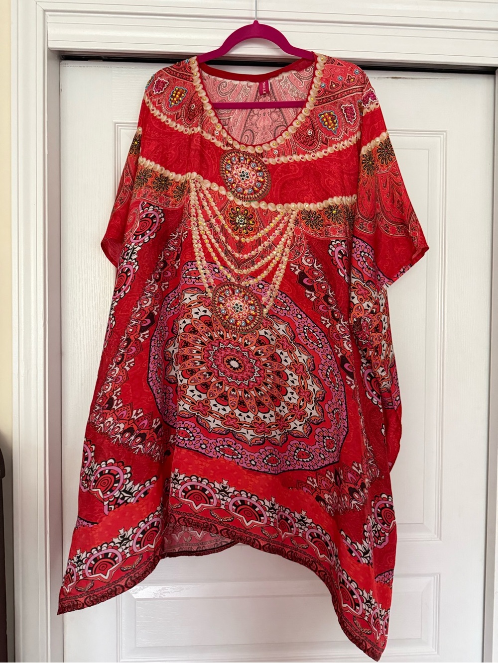 Raftans From India Paisley Swim Coverup